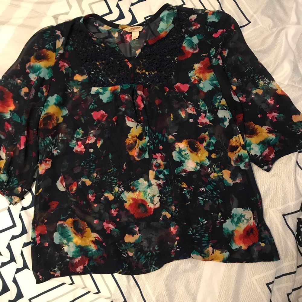 Floral blouse